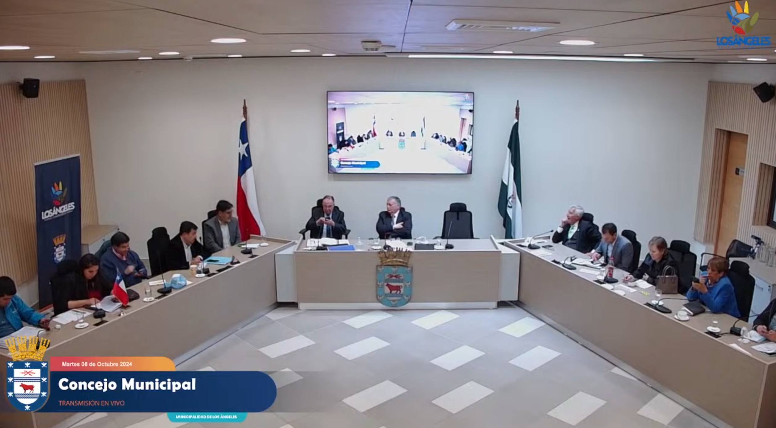 Concejo Municipal del martes 8 de octubre de 2024 / Captura 