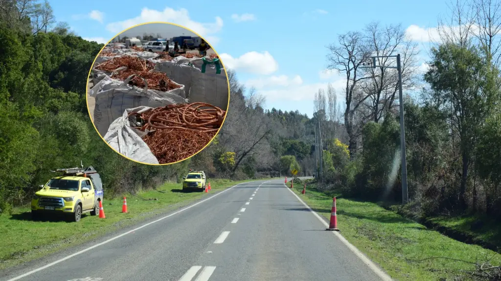 Robo de cables ha afectado a la provincia de Biobío