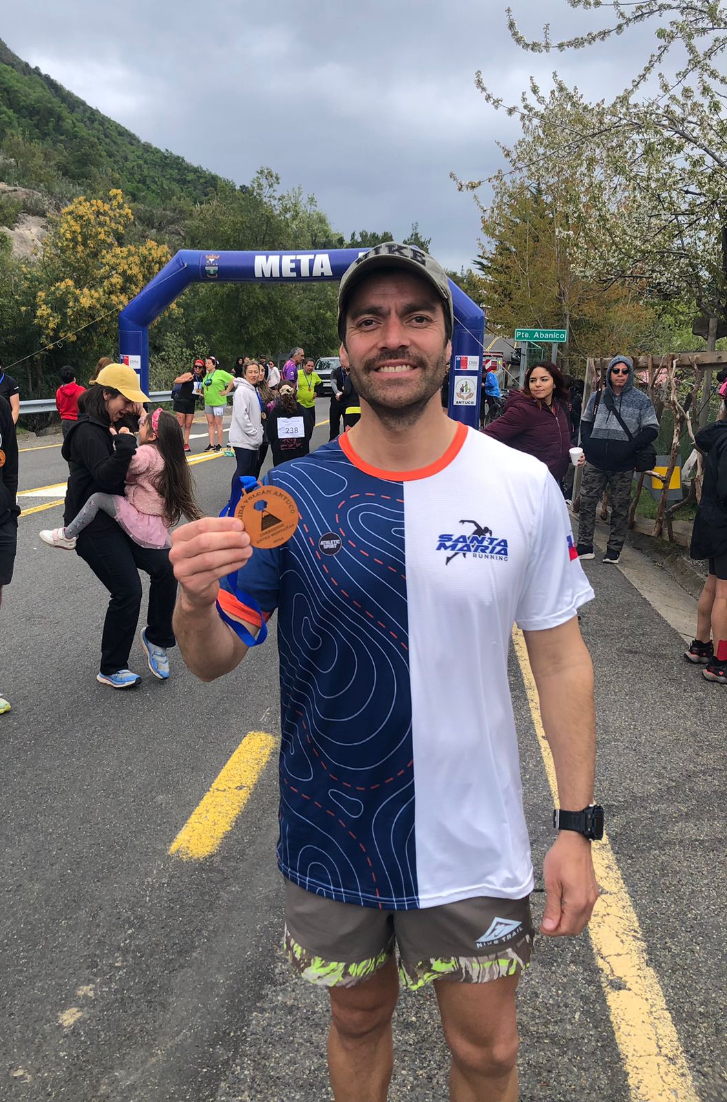 Fernando Ponce, creador del club Santa María Running / La Tribuna