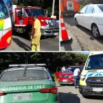 Accidente en camino a Nacimiento