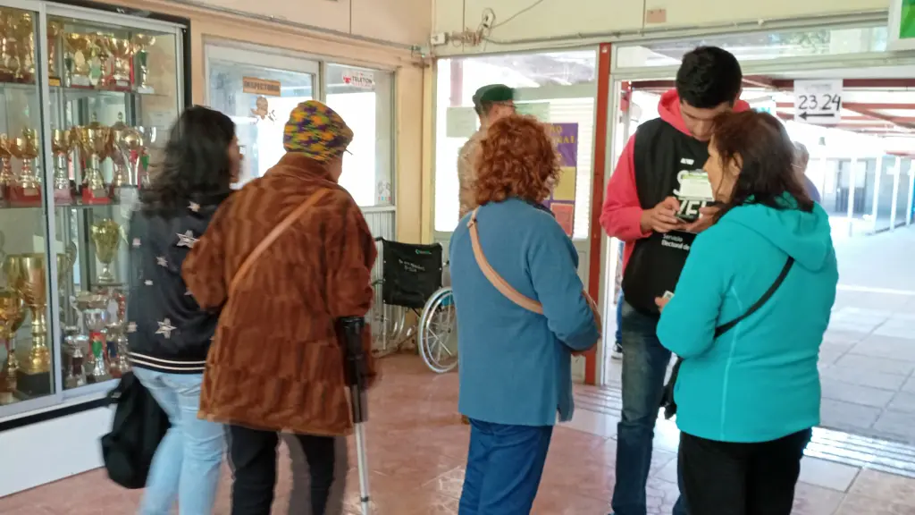 Personas mayores acuden a votar en comuna de Tucapel 02 | Pía Oliva | La Tribuna 