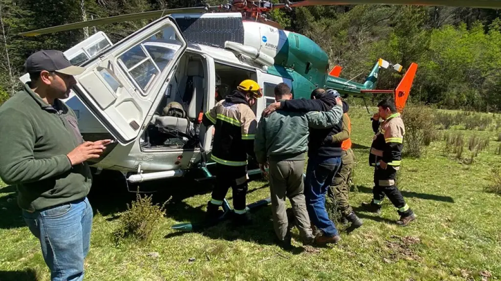 Rescate de adulto mayor extraviado en Curanilahue, Carabineros