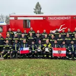 Bomberos en capacitación, Santa Bárbara