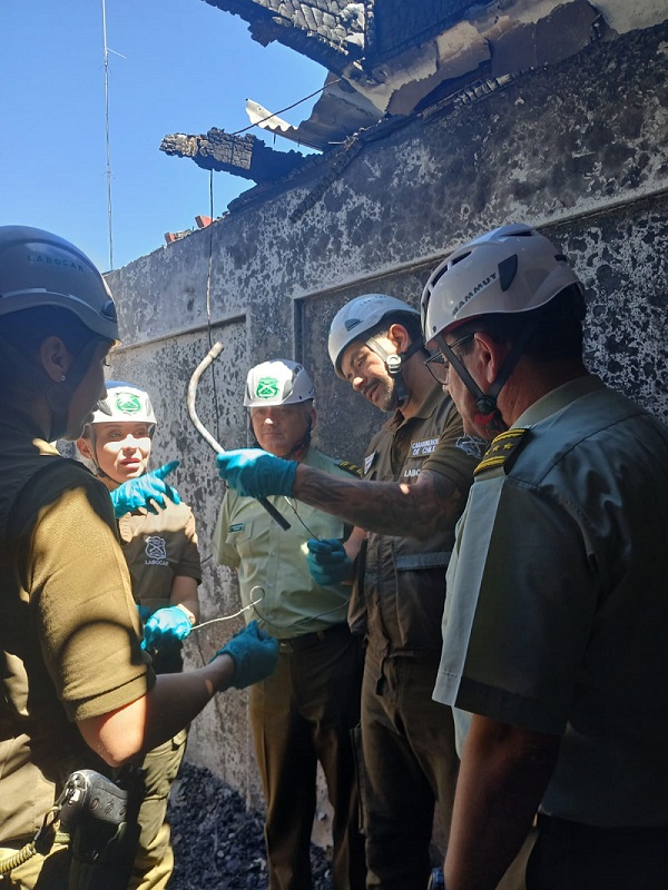 General director de carabineros en Cabrero / Carabineros