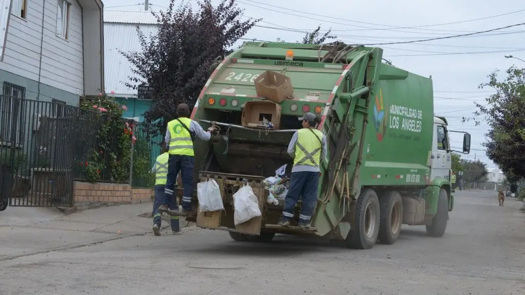 Recolector de basura angelino, Municipalidad de Los Ángeles