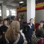 Visita a Cuartel de Bomberos., DCS Los Ángeles