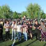 inauguración de pasto sintético , Municipalidad de San Rosendo