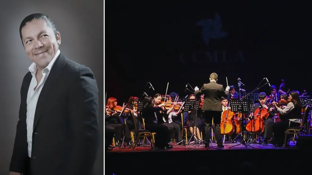 Tenor Pehuenche y la Orquesta Juvenil de Los Ángeles ofrecerán un concierto memorable, Cedida