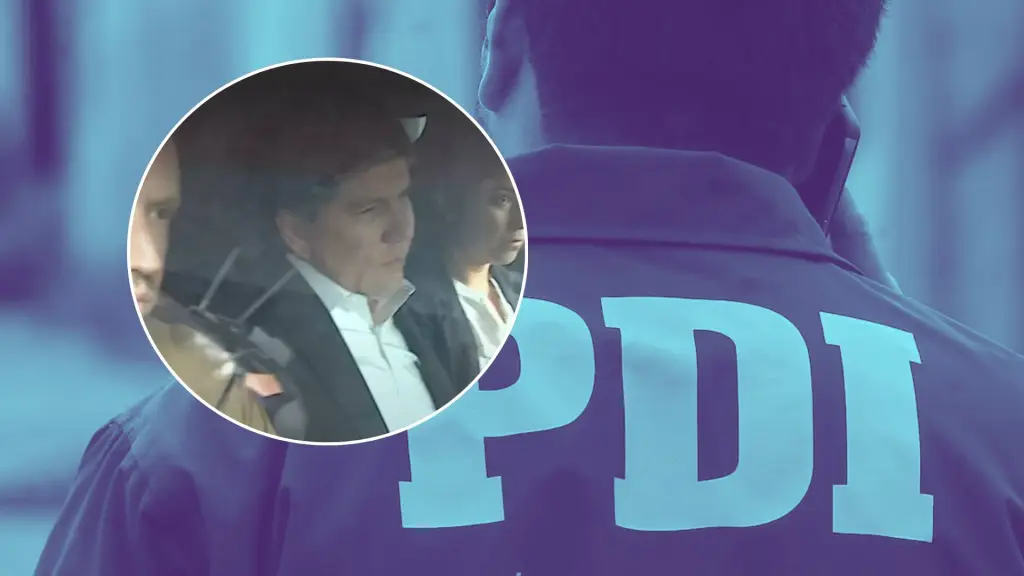 El ex subsecretario del Interior fue sacado de su departamento en Viña del Mar por funcionarios de la PDI., Captura de pantalla