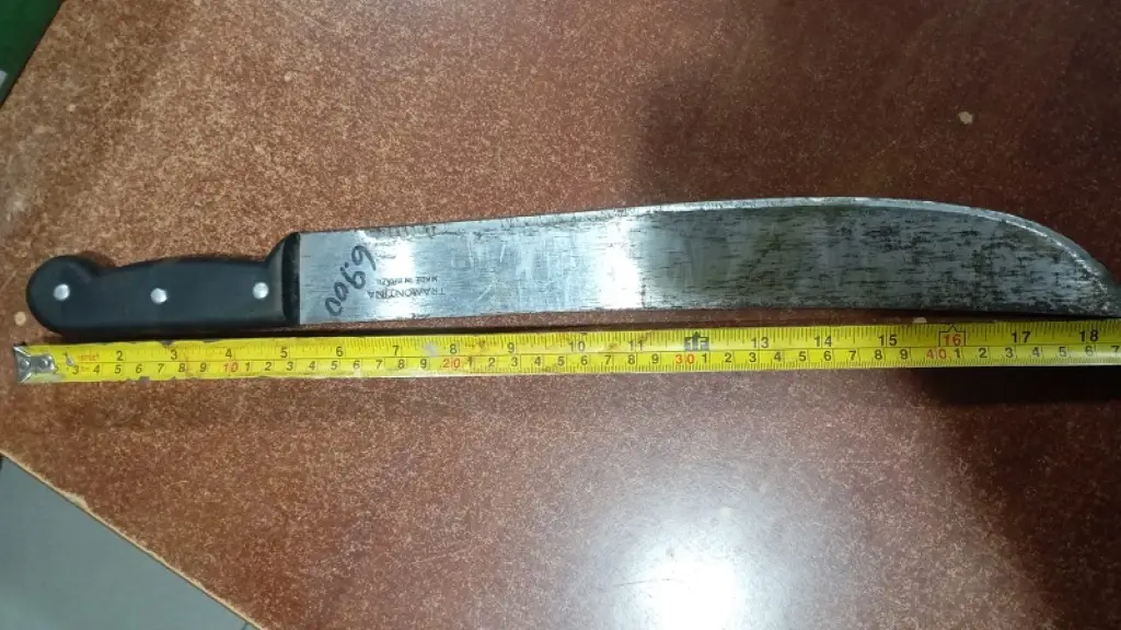 Machete incautado por carabineros, Carabineros