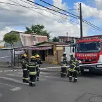 Explosión al interior de local en Los Ángeles, Bomberos