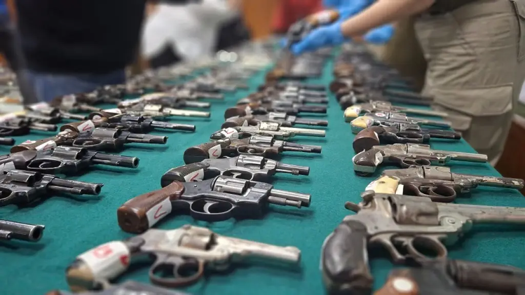 Armas de fuego incautadas, Carabineros