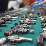 Armas de fuego incautadas, Carabineros