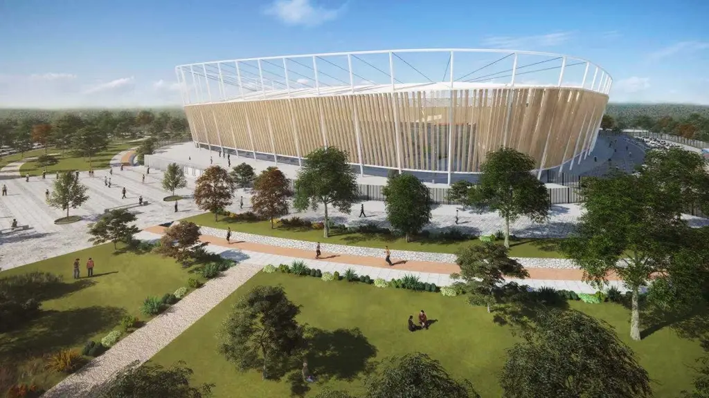 El fallido proyecto contemplaba una construcción del nuevo Estadio en una superficie: 8.986 m2, para 10 mil personas y con estándares FIFA, La Tribuna