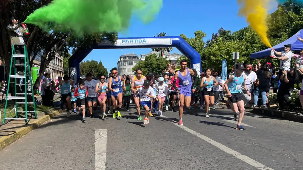 Corrida familiar por el cáncer., Servicio Salud Biobío