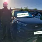 Auto recuperado por Carabineros, Carabineros