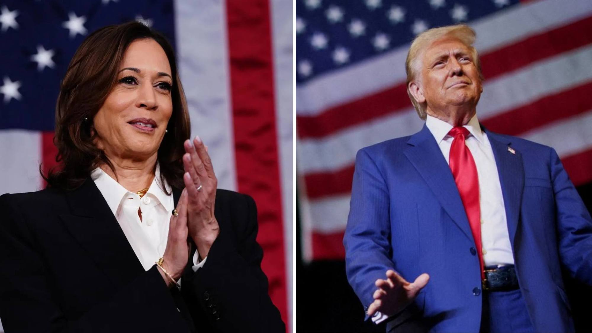 Elecciones en Estados Unidos 2024 Trump y Harris se enfrentan a reñida