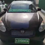 Auto robado recuperado en Los Ángeles , Carabineros