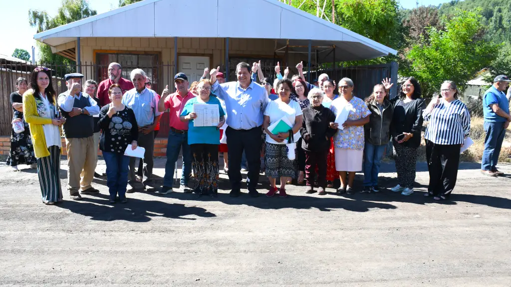 Inicio de pavimentación , Municipalidad de Tucapel