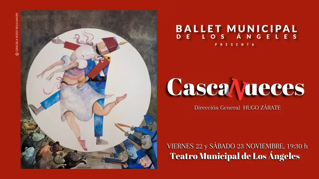 Teatro Municipal de Los Ángeles se iluminará con clásico El Cascanueces , Cedida