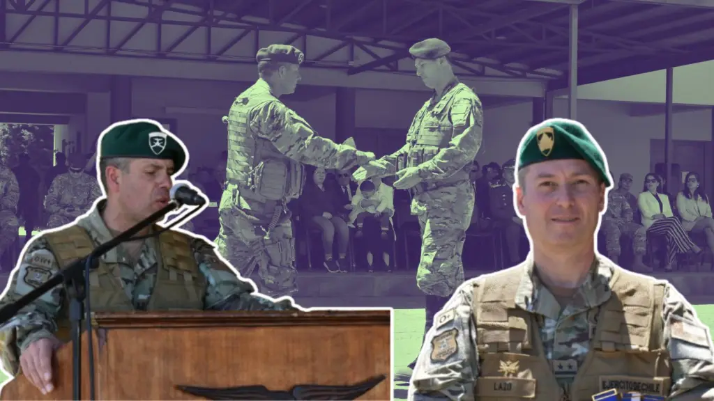 Cambio de Mando en el Destacamento de Montaña N° 17: Coronel Lauriani entrega el cargo al teniente coronel Lazo, La Tribuna