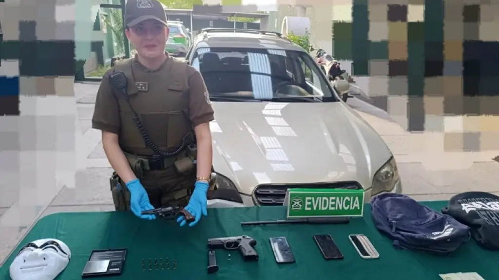 Armas incautadas por carabineros, Carabineros