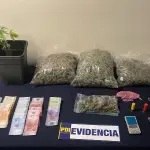 Incautación de drogas y armas, PDI