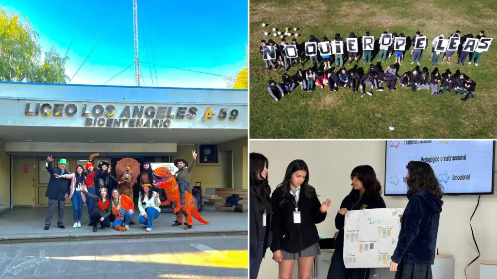 Impulsan la sana convivencia escolar junto a estudiantes del Liceo Bicentenario de Los Ángeles, Cedida