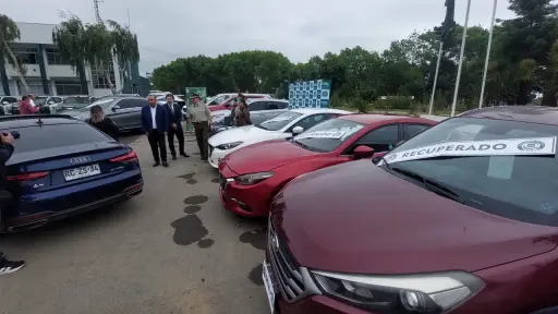 Carabineros desarticula organización criminal dedicada al robo de vehículos