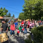 Jardín infantil 21 de mayo realizó pasacalle en Los Ángeles