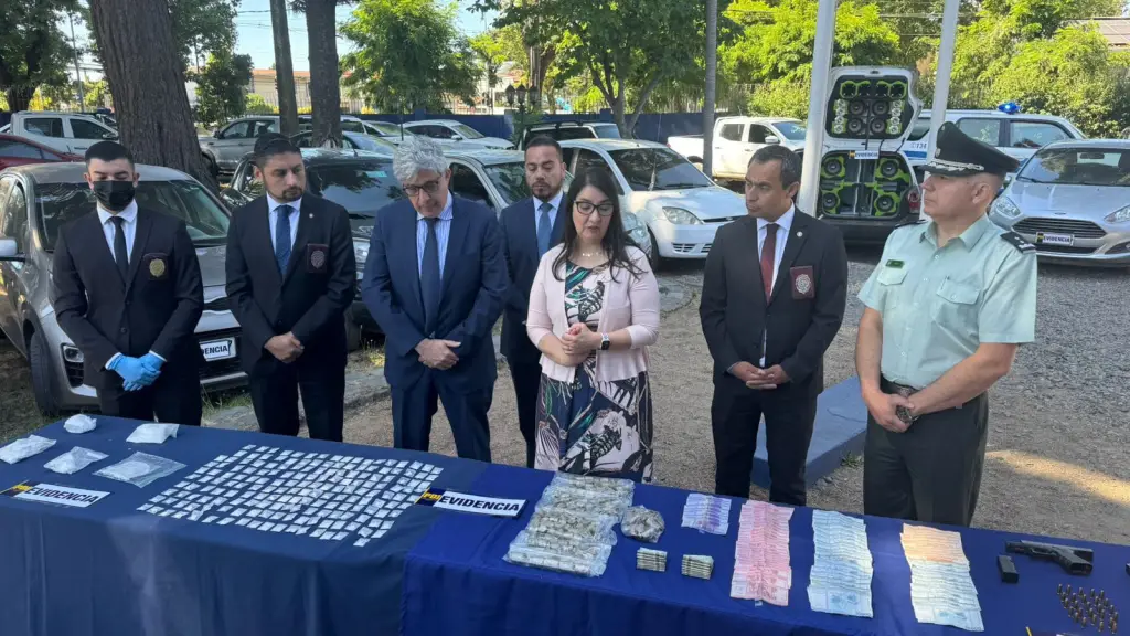 El operativo se realizó en la cuidad de Chillán., Cedida