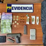 Detectives, además, incautaron diversas especies., PDI Araucanía