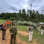 Labores de búsqueda de mujer desparecida en Máfil., Cedida