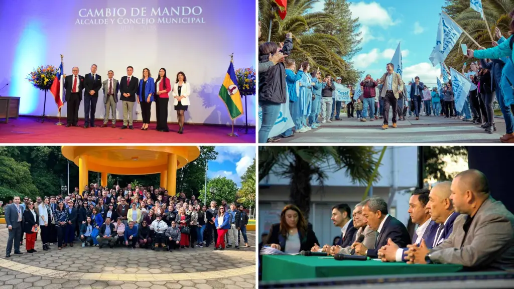 municipios de Biobío instalaron sus Concejos Municipales 2024-2028