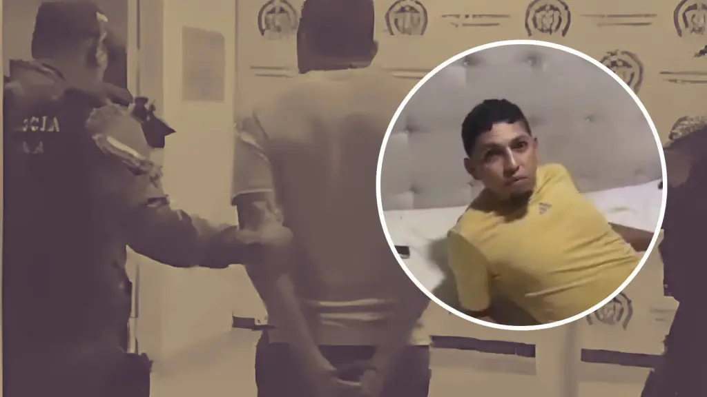 Capturan en Colombia a Carlos Bobby, cabecilla del Tren de Aragua buscado en Chile, Captura de Pantalla