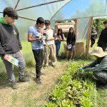 Alumnos del Liceo Agrícola de Negrete se capacitan con el SAG en prospección fitosanitaria, Cedida