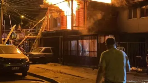 Incendio en Chiguayante deja 12 viviendas quemadas y tres personas lesionadas
