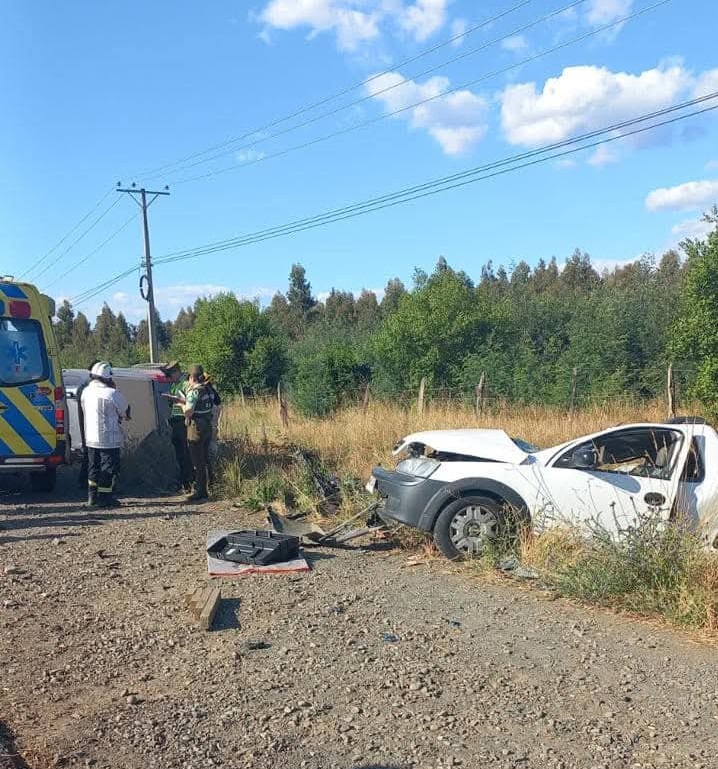 El accidente se registró a la altura del kilómetro 20 de la Ruta Q-61R / Cedida