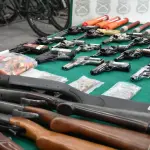 Entrega voluntaria de armas., La Tribuna