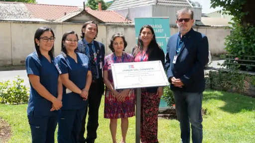Complejo Asistencial inaugura jardín del recuerdo en homenaje a donantes de órganos y sus familias
