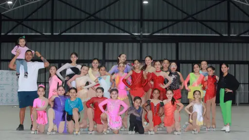 Magia sobre ruedas: Club de Patinaje Artístico Santa María invita a su gala de finalización de año