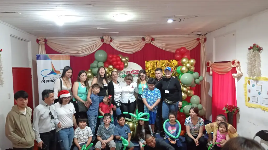 Más de 30  menores disfrutaron de una celebración de Navidad., Seremi de Salud Biobío