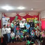 Más de 30  menores disfrutaron de una celebración de Navidad., Seremi de Salud Biobío