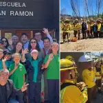 Refuerzan llamado a la prevención de incendios forestales en Escuela San Ramón, reconstruida tras siniestro del 2023, Cedida