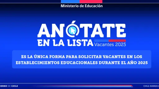 Hoy comienza a funcionar el Anótate en la Lista en la zona sur del país para solicitar vacantes escolares
