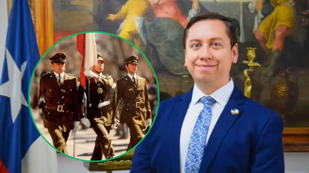 Javier Fuchslocher muestra su orgullo por trabajar con Carabineros