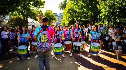 Awkan Kuyen celebra una década de cultura y espíritu carnavalero en Quilleco
