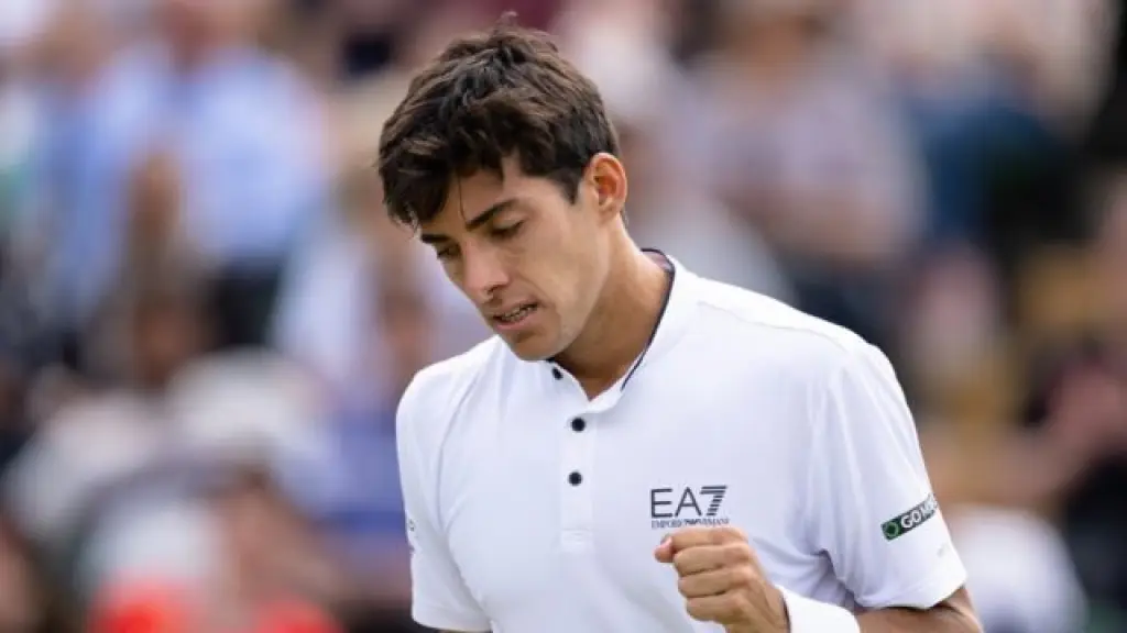 Cristian Garín vs Coric , Getty Images