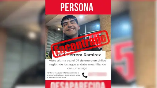 Encuentran a joven bombero de Cabrero extraviado en viaje en el sur: le habían robado su celular 