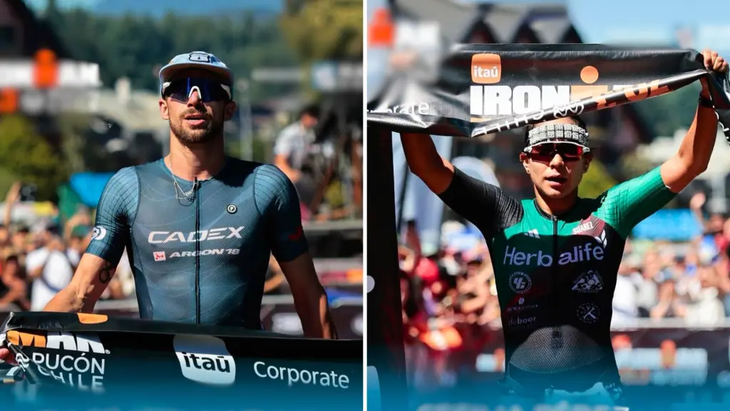 Tyler Mislawchuk y Cecilia Pérez campeones Ironman Pucon